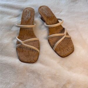 Circus NY by Sam Edelman Faye Vanilla Strappy Sandals Size 12